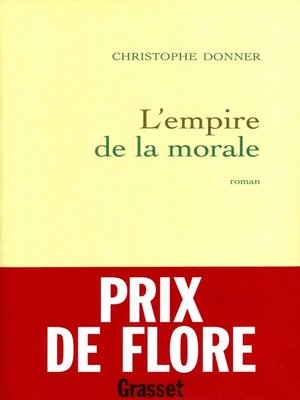 cover image of L'empire de la morale